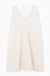Cos A-line Sleeveless Mini Dress In White