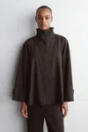 Cos A-line Trench Jacket In Red