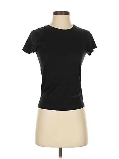 Pre-owned Cos Active T-shirt In Black