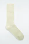 Cos Alpaca-blend Ankle Socks In Green