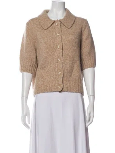 Pre-owned Cos Alpaca Jacket In Neutrals