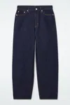 Cos Tapered Ankle-length Jeans In Blue