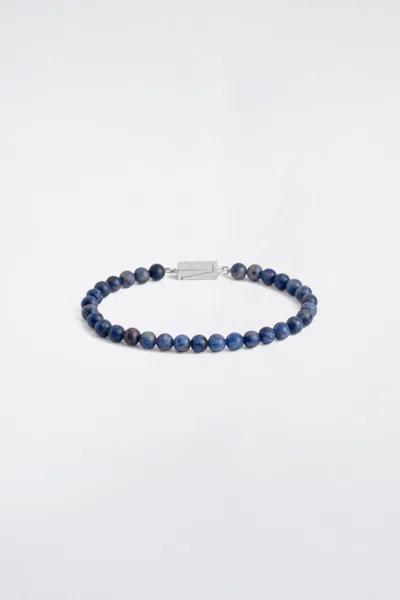Cos Beaded Stone Bracelet In Blue
