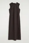 Cos Bias-cut Linen-blend Midi Dress