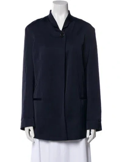 Pre-owned Cos Blazer In Blue