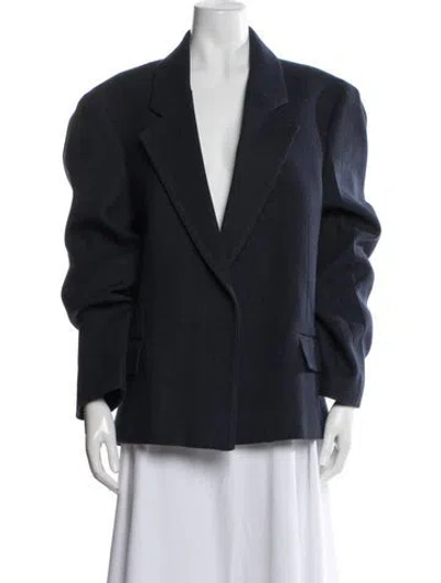 Pre-owned Cos Blazer In Blue