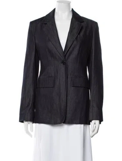 Pre-owned Cos Blazer In Blue