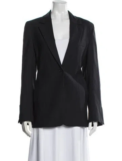 Pre-owned Cos Blazer In Blue