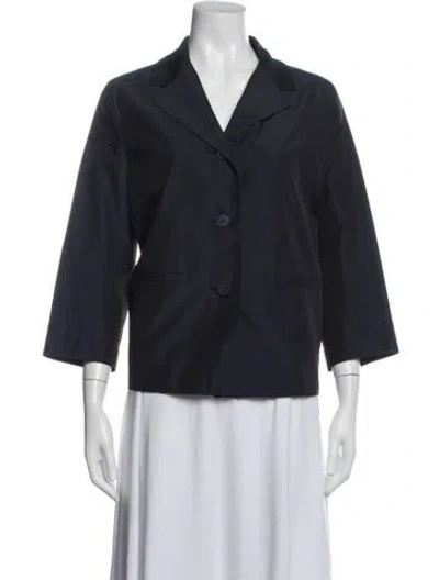 Pre-owned Cos Blazer In Blue