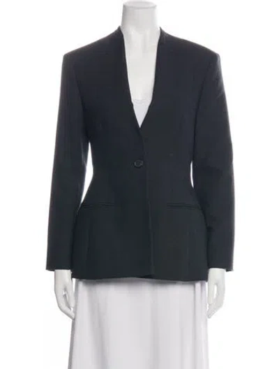 Pre-owned Cos Blazer In Blue