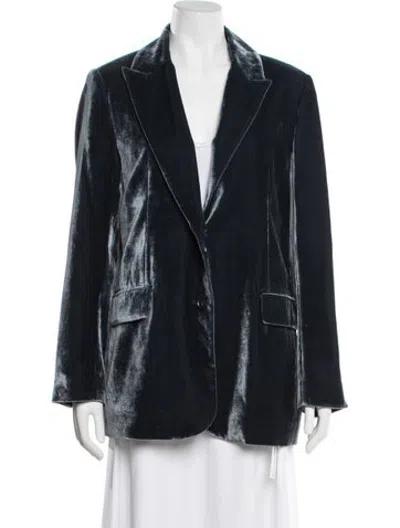Pre-owned Cos Blazer In Blue