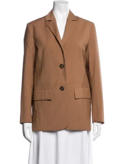 Pre-owned Cos Blazer In Brown