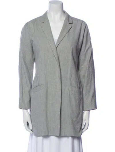 Pre-owned Cos Blazer In Gray