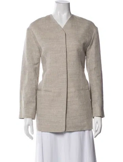 Pre-owned Cos Blazer In Neutrals