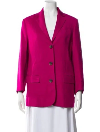Pre-owned Cos Blazer In Pink
