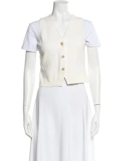 Pre-owned Cos Bolero In White