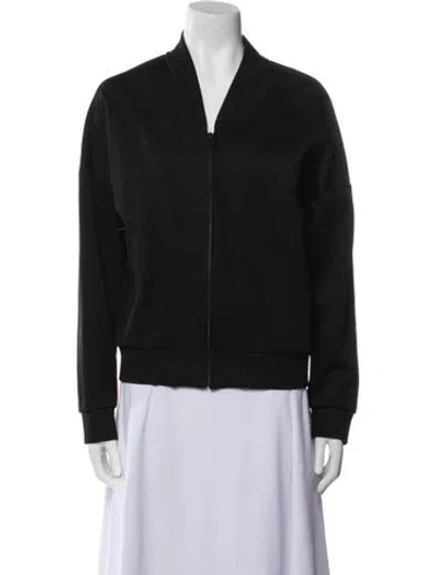 Pre-owned Cos Bomber Jacket In Black