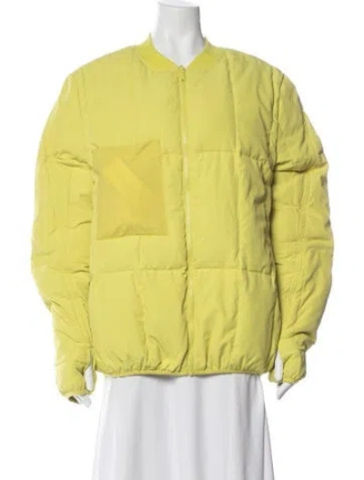 Pre-owned Cos Bomber Jacket In Green