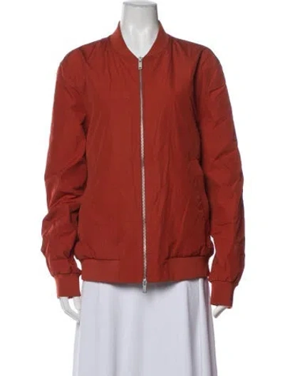 Pre-owned Cos Bomber Jacket In Orange