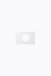 Cos Boxy Short-sleeved Poplin Shirt In White