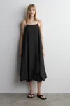 Cos Bubble-hem Mini Dress