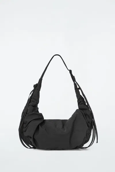 Cos Canopy Mini Crossbody - Nylon In Black