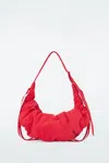Cos Canopy Mini Crossbody - Nylon In Red