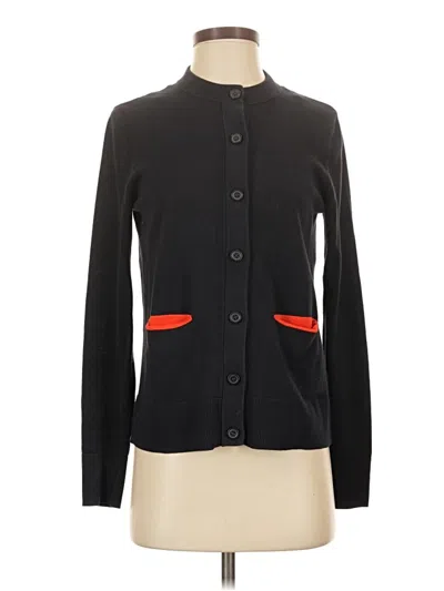 Pre-owned Cos Cardigan Sweater In Black