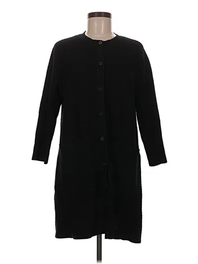Pre-owned Cos Cardigan Sweater In Black