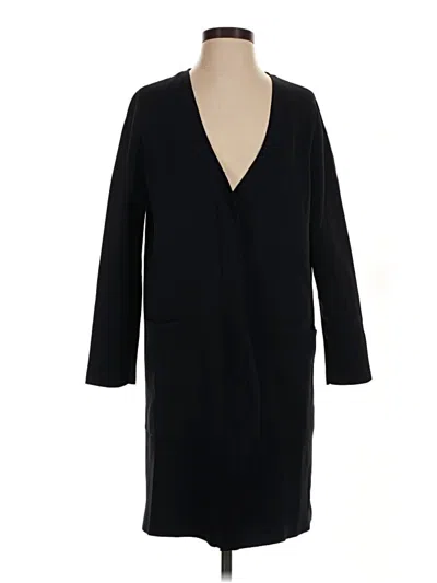 Pre-owned Cos Cardigan Sweater In Black