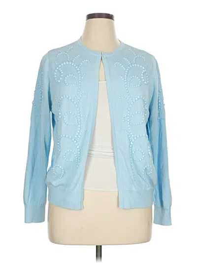 Pre-owned Cos Cardigan Sweater In Blue