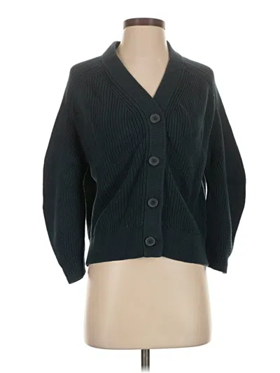 Pre-owned Cos Cardigan Sweater In Blue