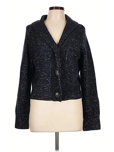 Pre-owned Cos Cardigan Sweater In Blue