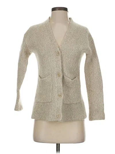 Pre-owned Cos Cardigan Sweater In Brown