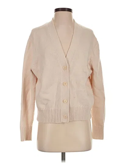 Pre-owned Cos Cardigan Sweater In Tan