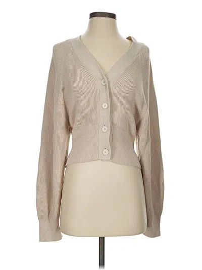 Pre-owned Cos Cardigan Sweater In Tan