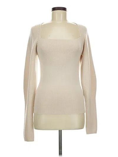 Pre-owned Cos Cardigan Sweater In White