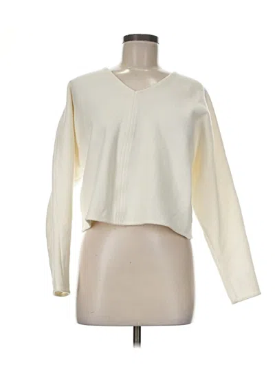 Pre-owned Cos Cardigan Sweater In White