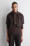Cos Cashmere Crew-neck Jumper In Brown