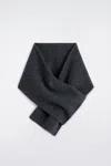 Cos Cashmere Pull-through Scarf In Gray