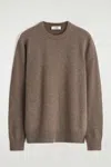 Cos Cashmere Sweater In Brown