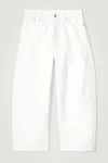 Cos Cask Barrel-leg Jeans - Relaxed In White