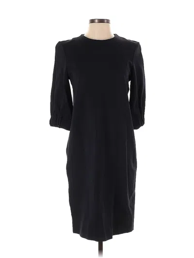 Pre-owned Cos Casual Dress In Black