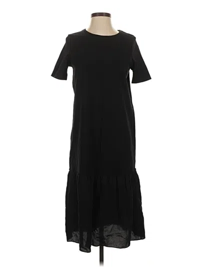Pre-owned Cos Casual Dress In Black