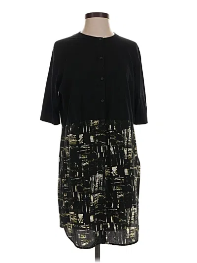 Pre-owned Cos Casual Dress In Black