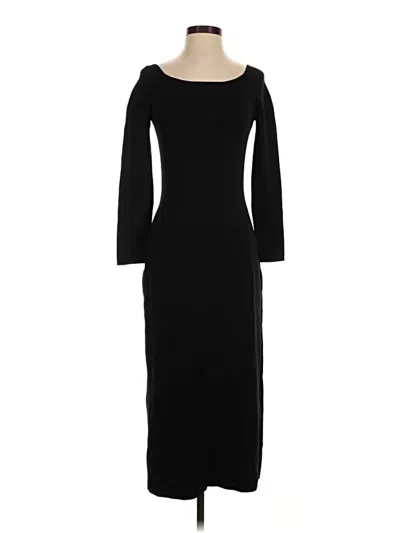 Pre-owned Cos Casual Dress In Black
