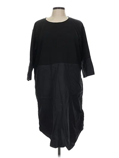 Pre-owned Cos Casual Dress In Black