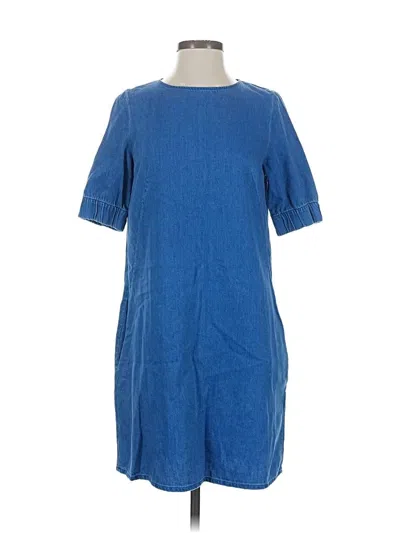 Pre-owned Cos Casual Dress In Blue