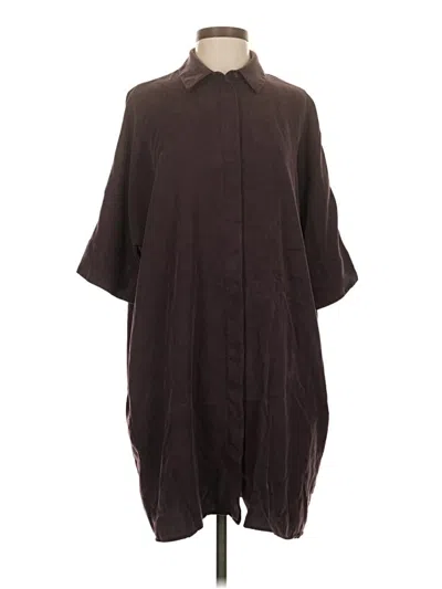 Pre-owned Cos Casual Dress In Brown