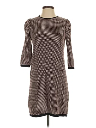 Pre-owned Cos Casual Dress In Brown